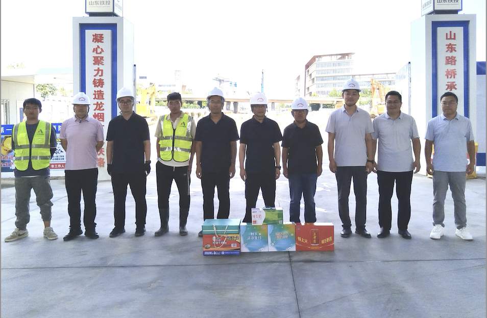 王智带队赴烟台市龙烟铁路市域化改造工程项目督导检查