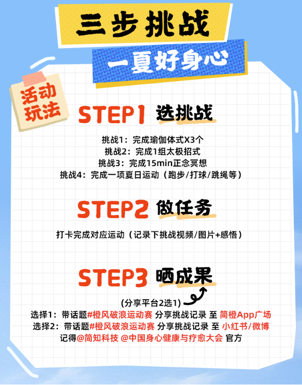 简知科技X简橙X身心大会 