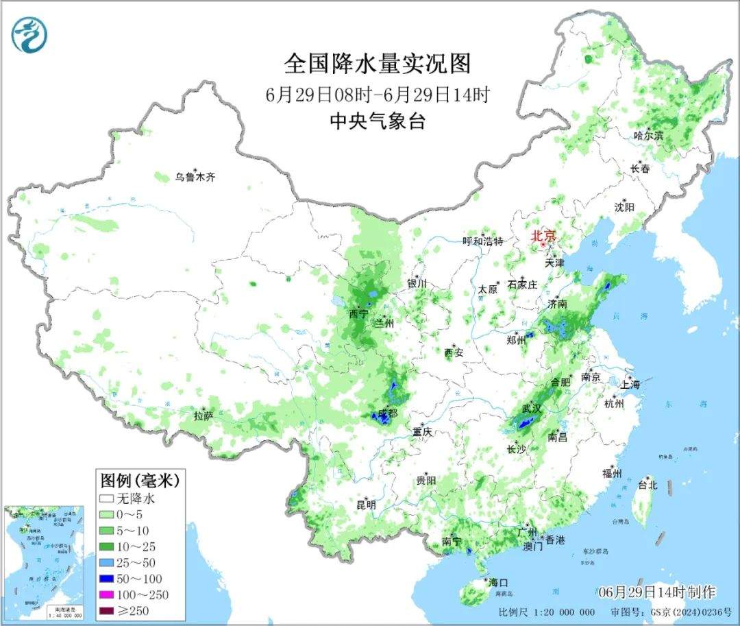 下周这些地方要提前感受三伏天 北方雨季或提前到来