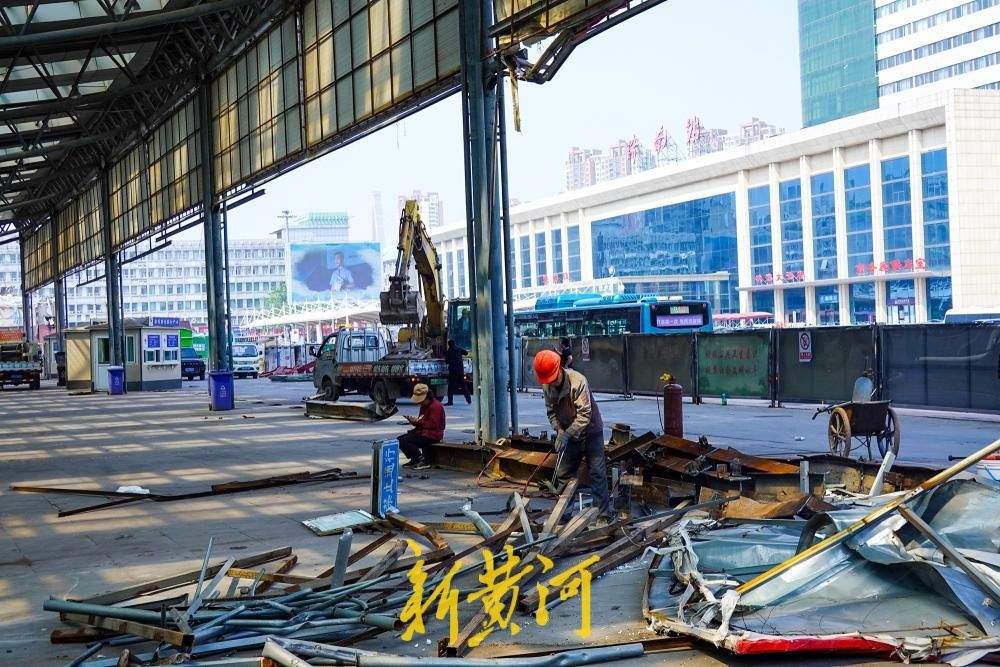 济南火车站南侧两大标志性建筑“退场”