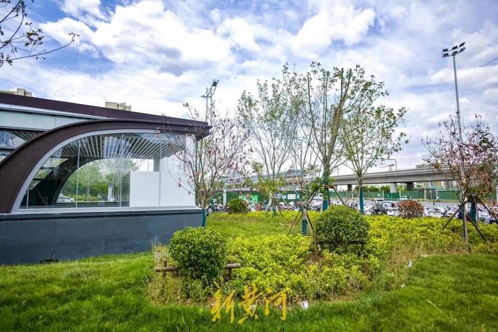 项目强省会｜济南地铁4号线彭家庄站出入口亮相，与云巴轨道相邻