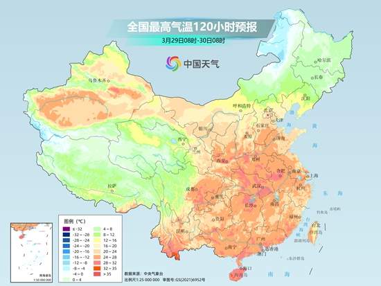 江西浙江等地仍需警惕较强降雨 本周北方气温将再掀创新高浪潮