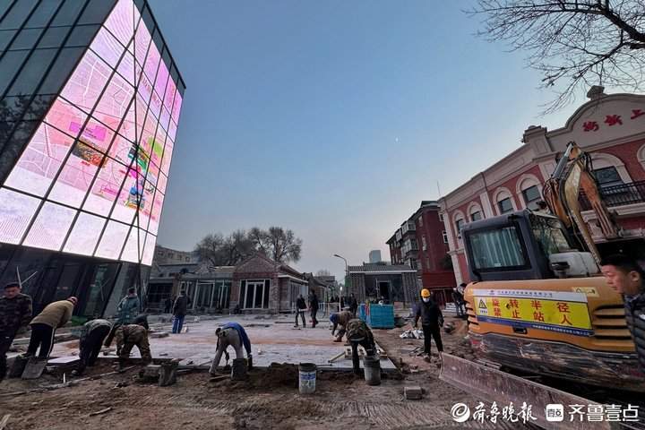 百年老街上新街初露新容，主街即将开放