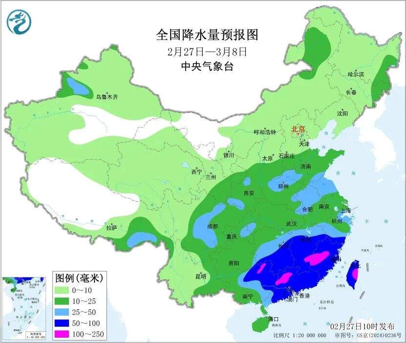 新一轮降雨已在路上，未来10天这些地方将是降雨核心区