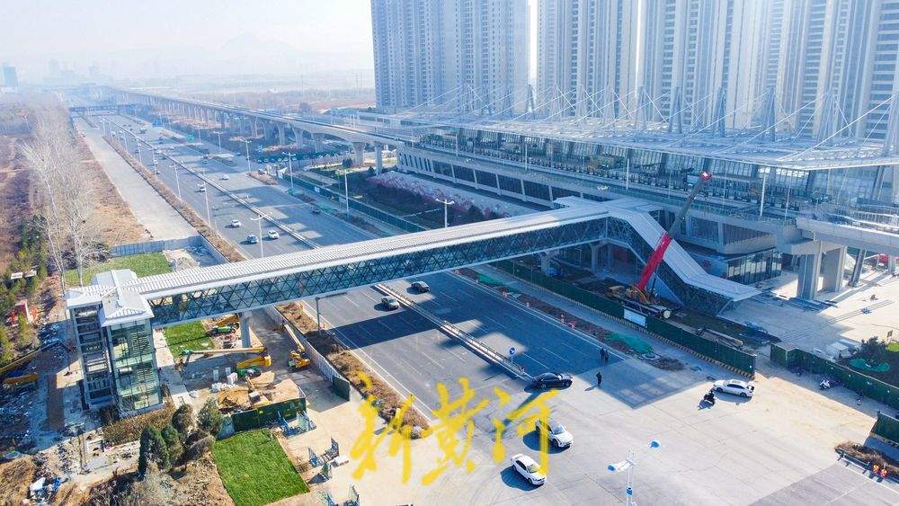 绿色与智慧并举 济南地铁8号线山东大学站建设进入收尾阶段