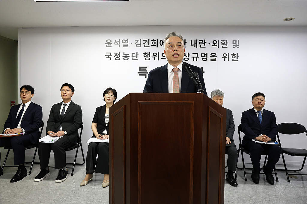 韩国“第二综合特别检察组”结束调查 尹锡悦夫妇等58人被起诉