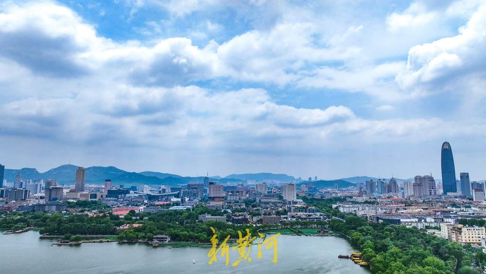 雨后迎来短暂凉爽天，济南明湖畔感受夏日清风