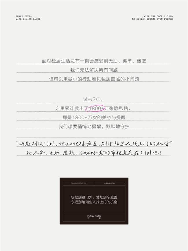 Funny Elves方里年度企划：聆听独居女孩的100种声音