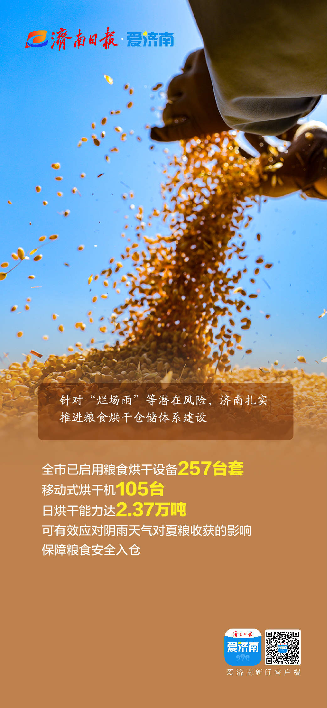 343万亩小麦开收，济南“三夏”生产有序开启