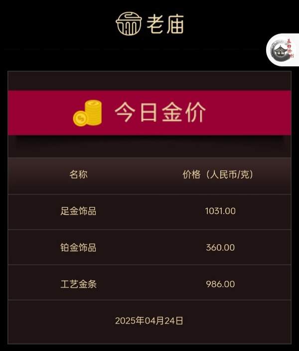 金价再跌!品牌足金饰品一夜跌21元/克