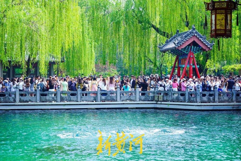 趵突泉公园全面取缔未经允许商拍，泉畔赏泉体验再升级