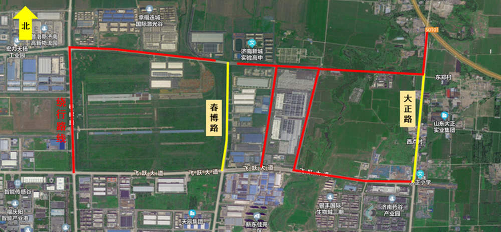 6月23日0时起，春博路（飞跃大道-科嘉路）和大正路（飞跃大道-科嘉路）局部封闭施工