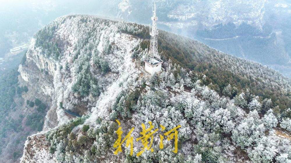 【网络中国节·春节】“泉”在济南过大年｜佛慧山银装素裹，山顶呈现雾凇奇观