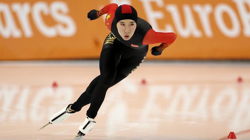 韩梅获得国际滑联速度滑冰世界杯魁北克站女子1500米银牌