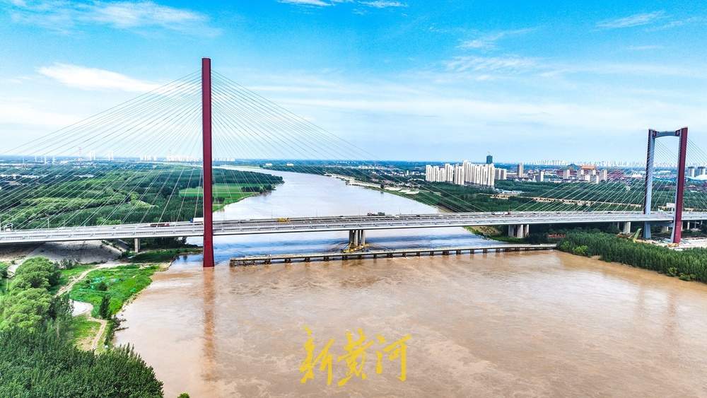 黄河调水调沙水头已抵达济南，最大流量达3940立方米每秒