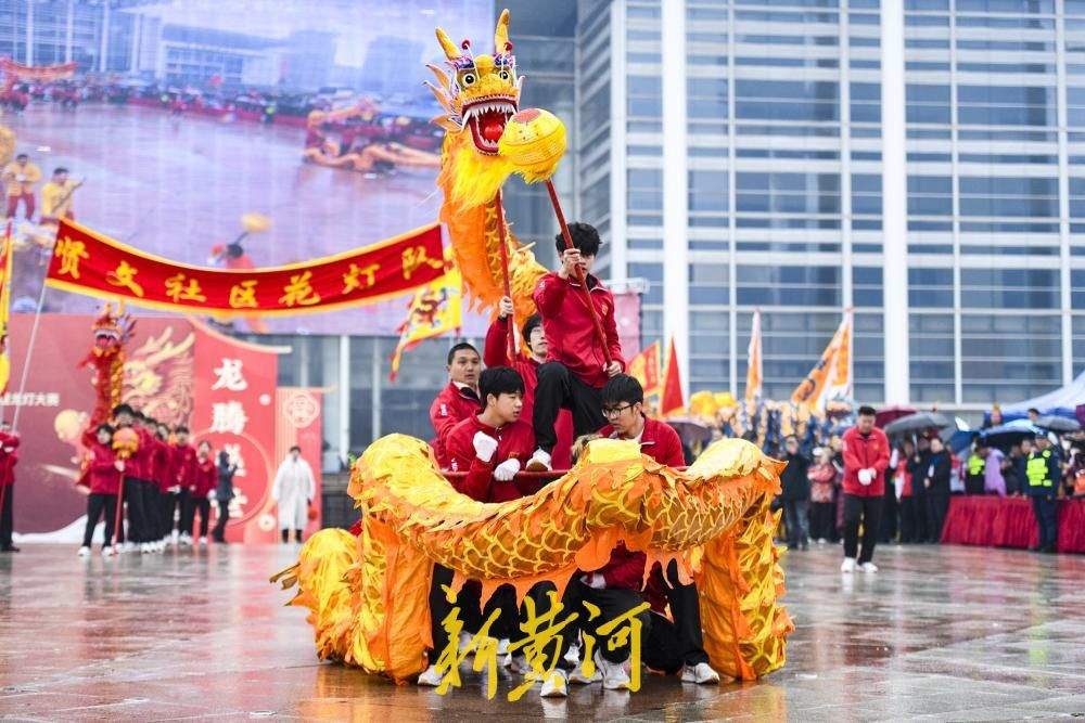 龙腾狮跃闹新春 济南年俗文化节火热上演