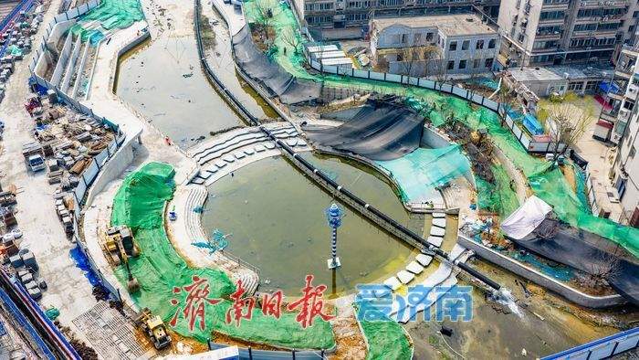 全福河景观提升初见成效 昔日泄洪河道将变身滨水公园