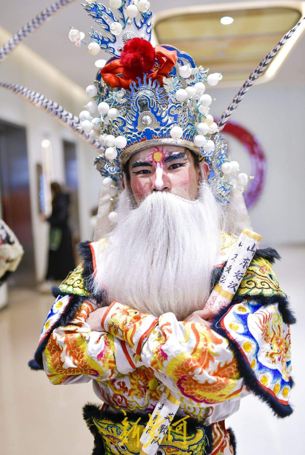 “泉”在济南过大年｜英歌舞新春舞动泉城 脸谱勾勒梁山好汉群像