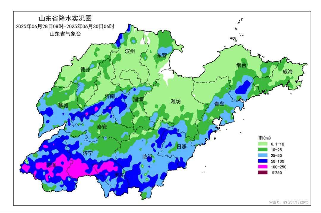 山东“雨雨雨”模式还要持续3天 周四起高温“唱主角”