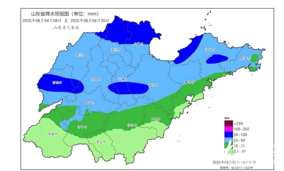 山东将迎大范围降雨 中北部地区累积雨量大