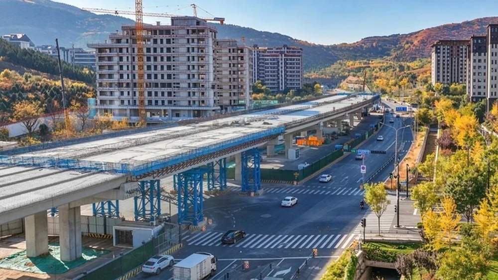 项目强省会｜济南凤凰黄河大桥实现连续“跨越”，多个节点相继合龙