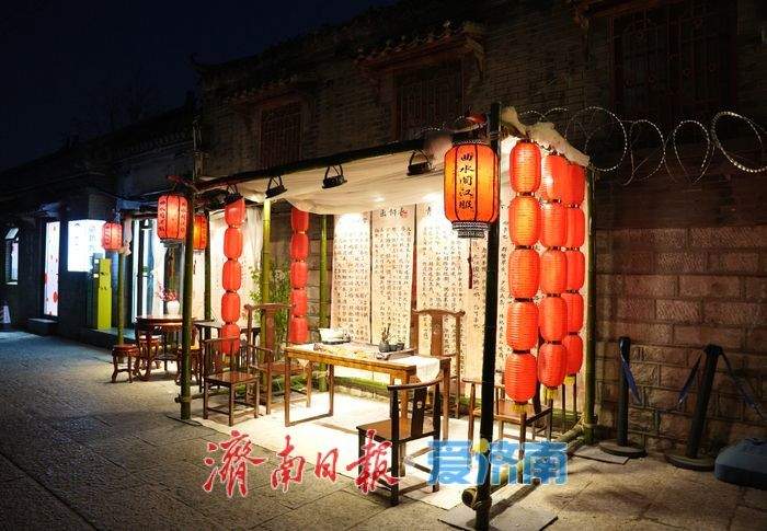 济南明府城灯火长廊邀您入画