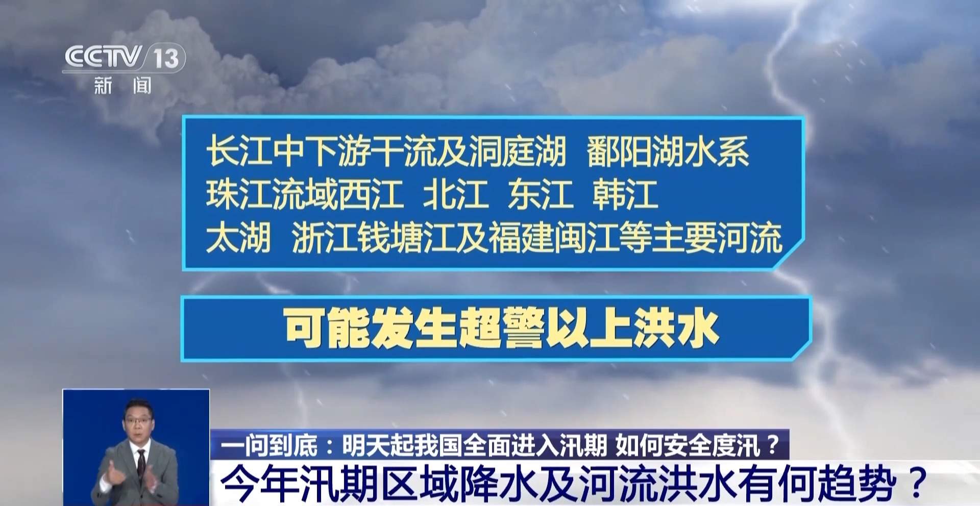 6月1日起我国全面进入汛期 如何安全度汛？