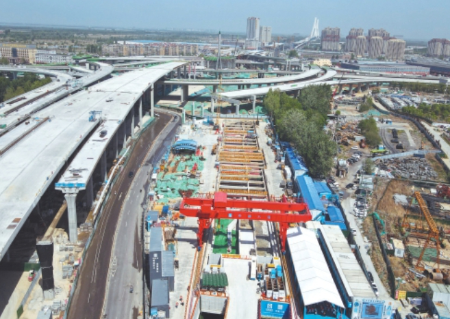 全国首条上跨黄河地铁工程开启区间隧道施工