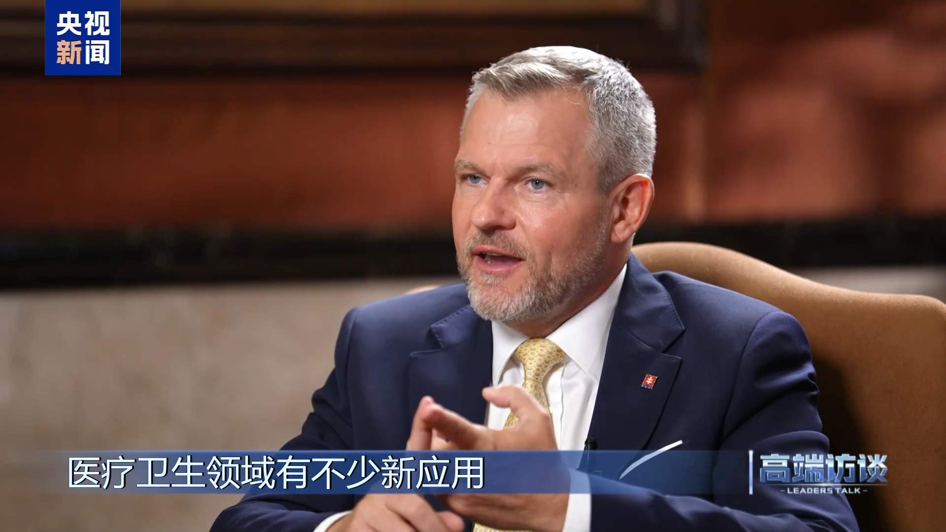高端访谈丨专访斯洛伐克总统彼得·佩列格里尼