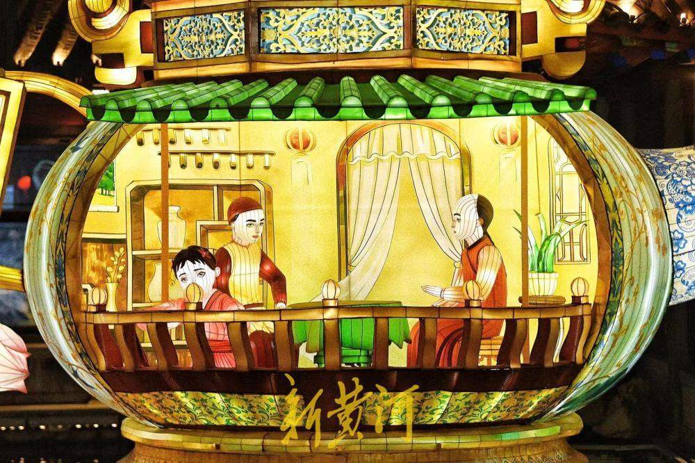 泉在济南过大年丨济南市第45届天下第一泉迎春花灯会试亮灯增年味