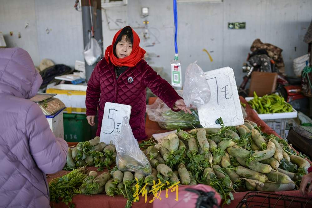 济南蔬菜供应充足价格回落