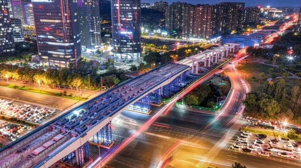 项目强省会｜济南凤凰黄河大桥实现连续“跨越”，多个节点相继合龙
