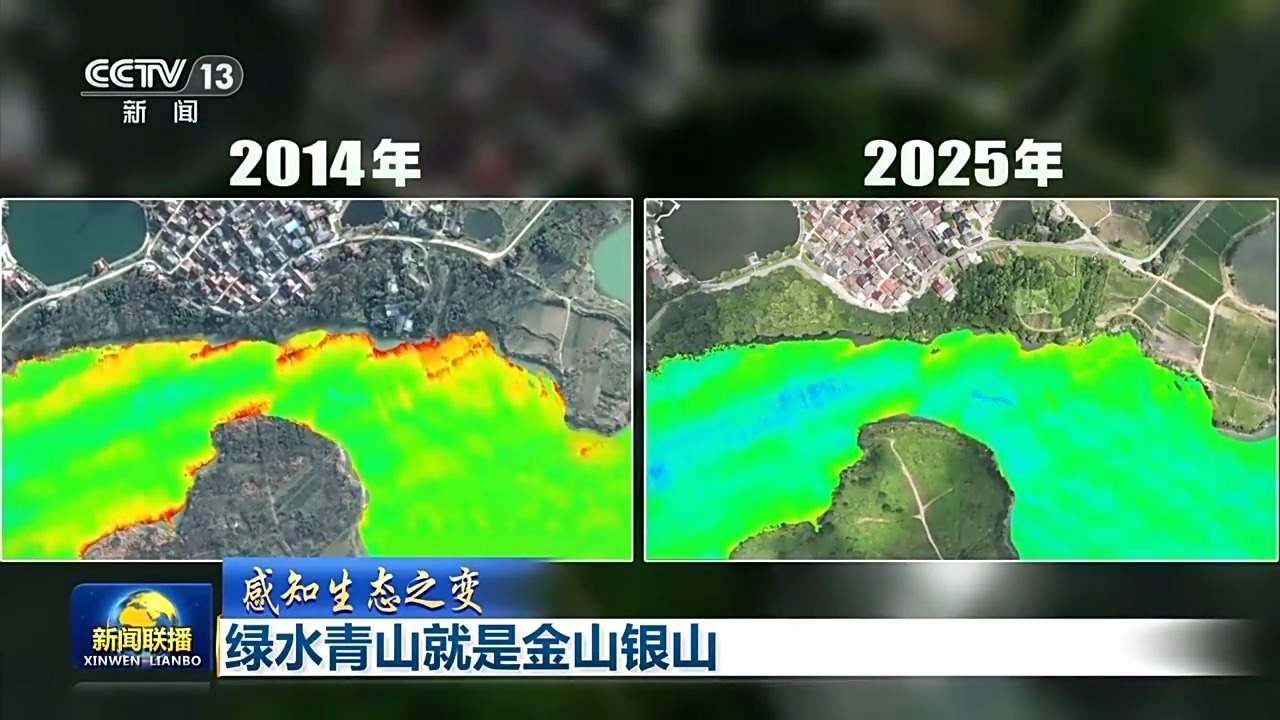 感知生态之变丨绿水青山就是金山银山