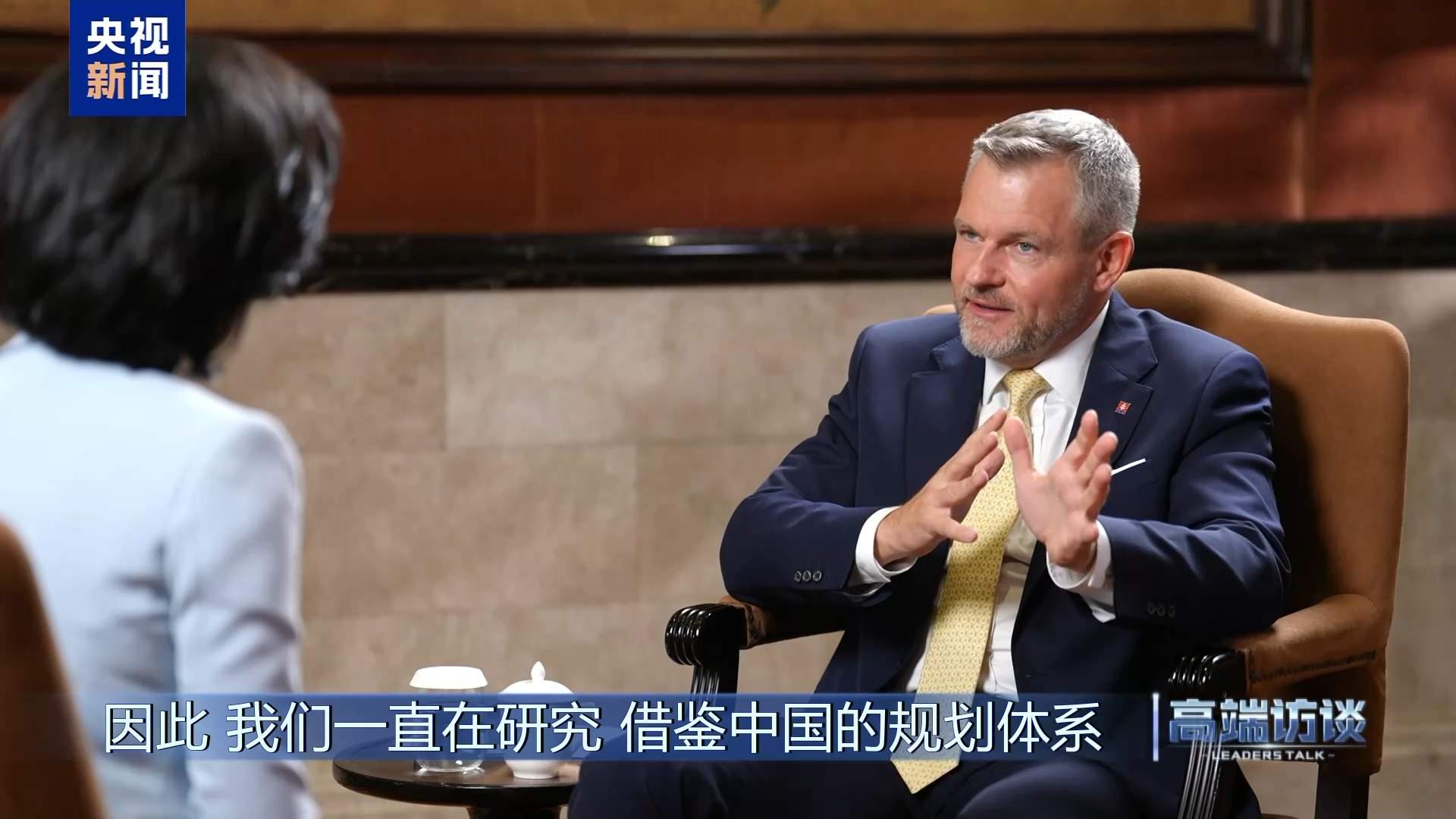 高端访谈丨专访斯洛伐克总统彼得·佩列格里尼