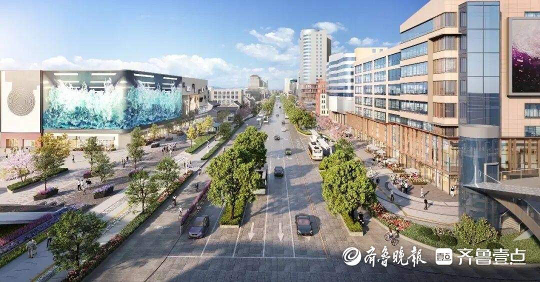 时隔23年，泉城路“金街”再升级