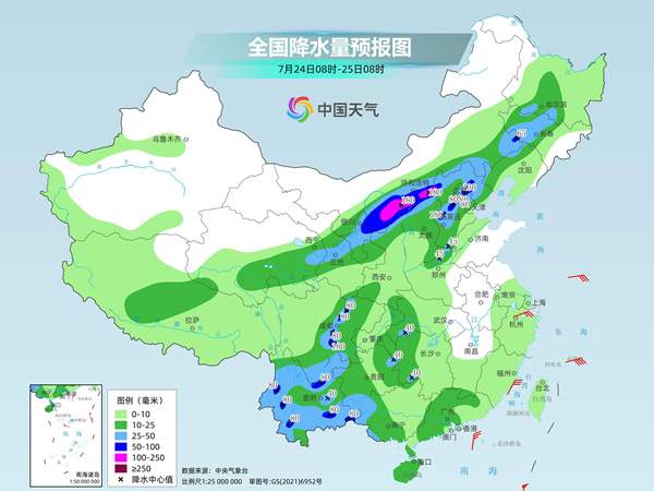 北方降雨增多 部分地区将有大暴雨 中东部高温天气将增多