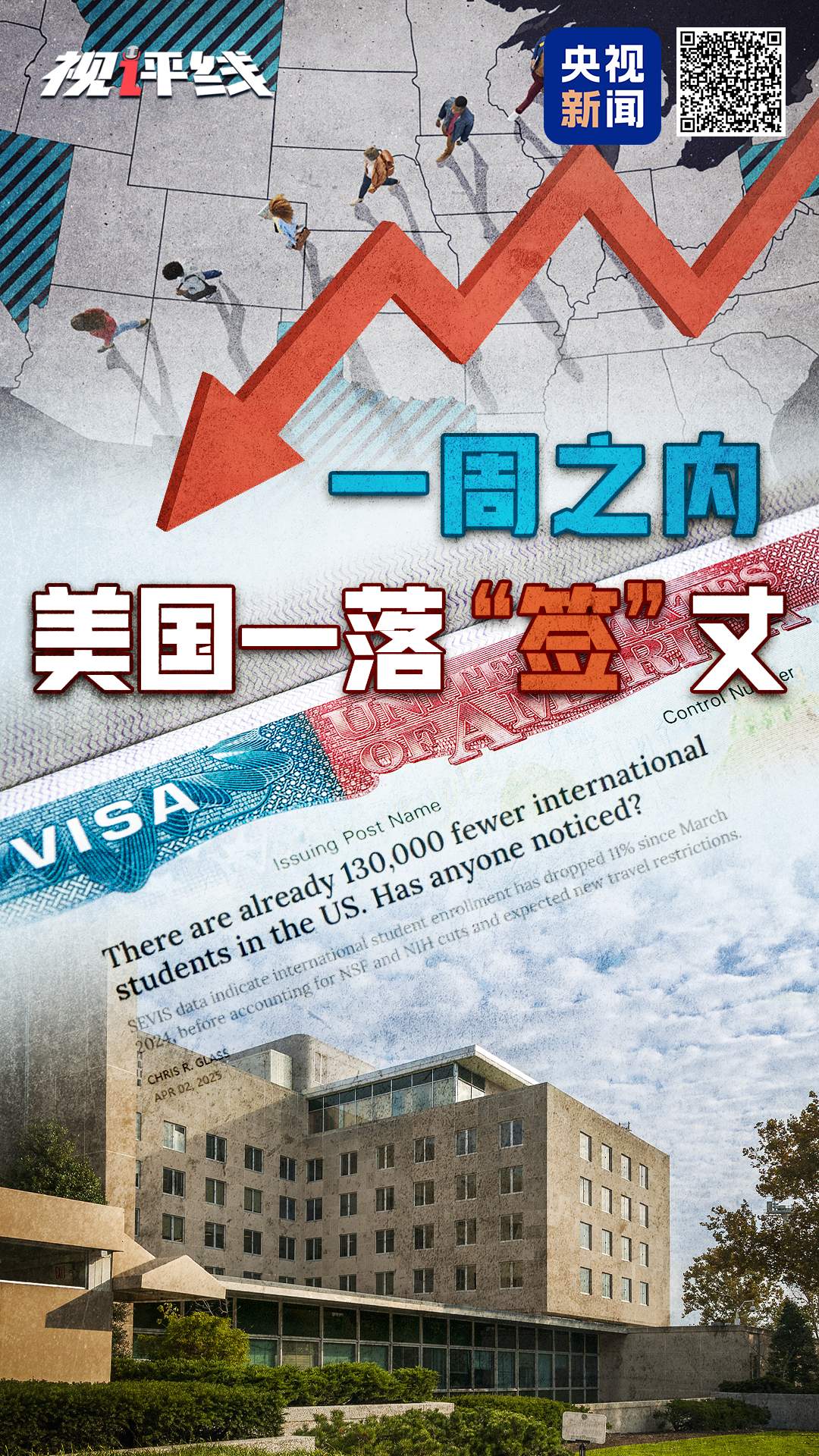 视评线丨一周之内，美国一落“签”丈