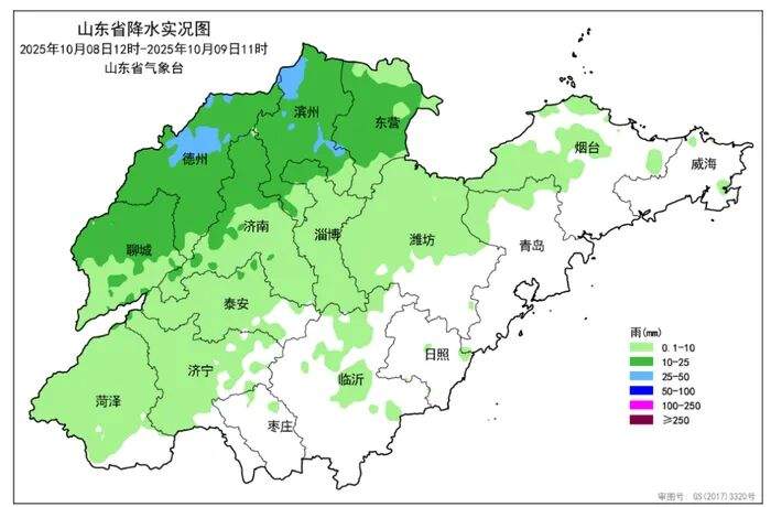 山东秋雨破纪录，70年同期最多，接下来还是雨雨雨雨雨，局部有暴雨或大暴雨