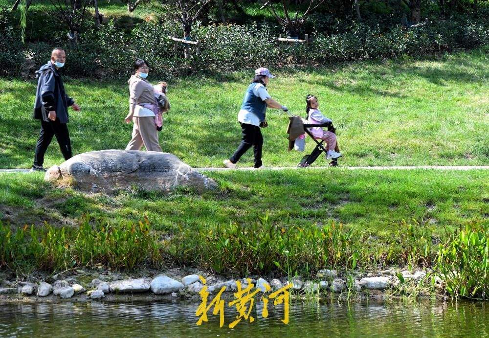 泉城再添生态滨水空间，北湖片区“滨河活力湾”项目体验区域开放