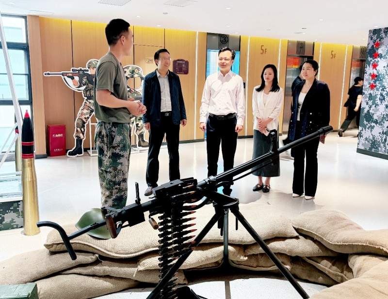 光彩上合陈江涛一行赴河南省全民国防教育中心考察 推动豫港澳国防文化交流合作