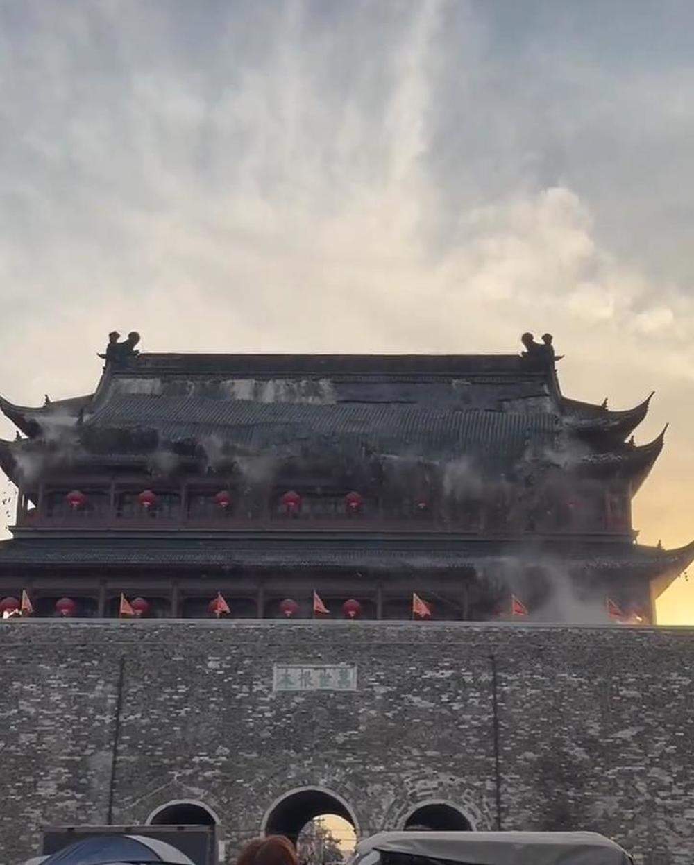 网传凤阳鼓楼坍塌，官方通报