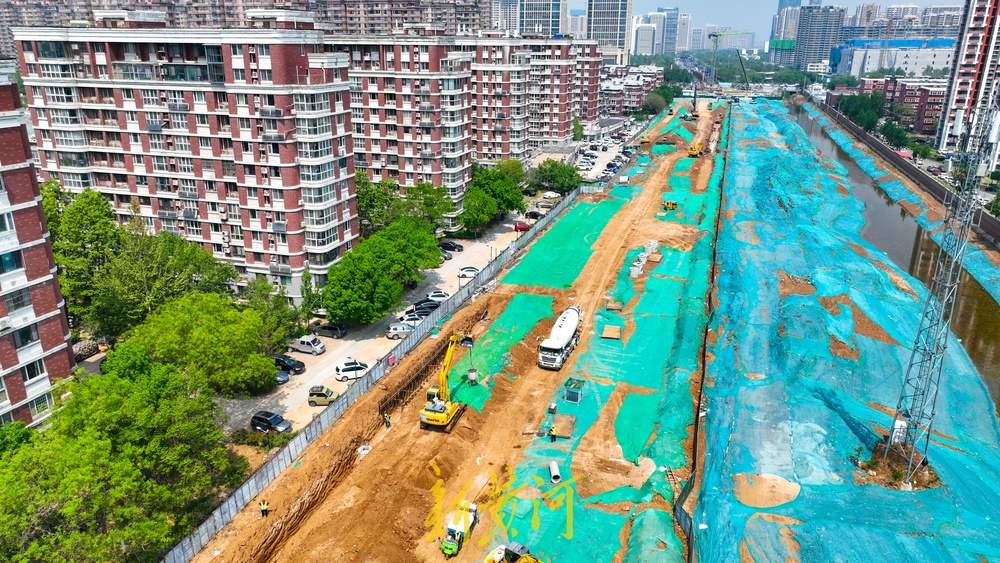 济南腊山河源头提升改造，河西将新建道路景观带