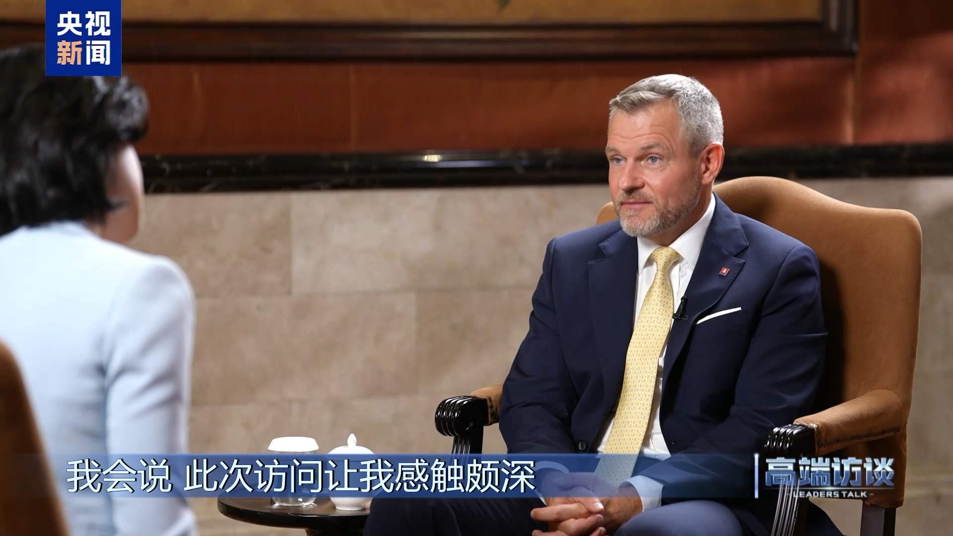 高端访谈丨专访斯洛伐克总统彼得·佩列格里尼