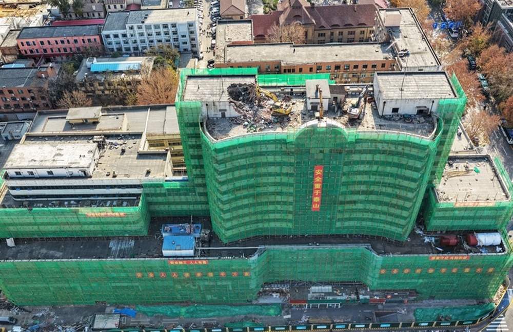 天龙大厦全面拆除“清零”，记者现场探访