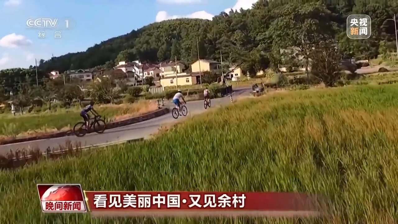看见美丽中国丨20年“灰山”变“青山” 老乡村“长”出新业态