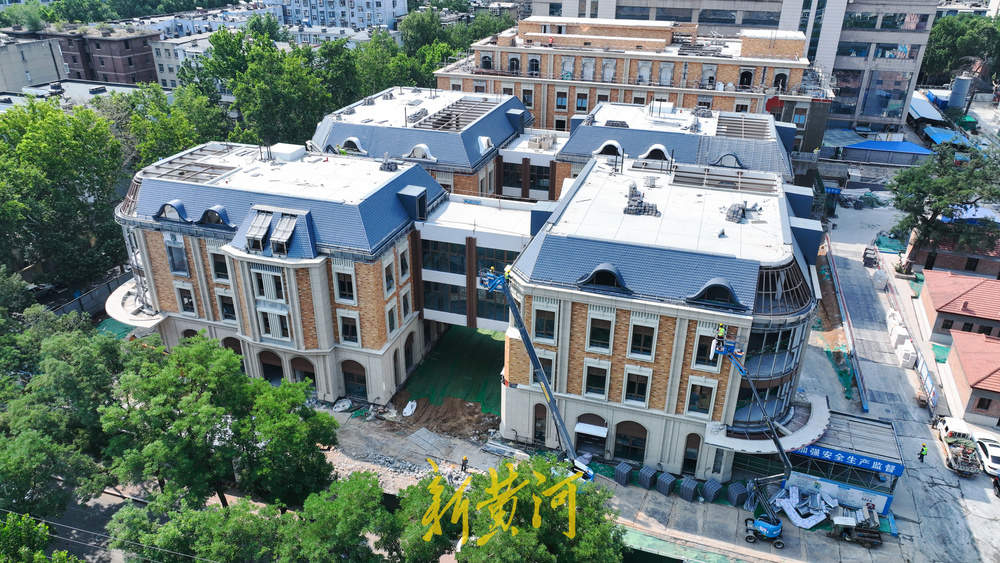 老商埠城市更新 济南宾馆地块上新妆