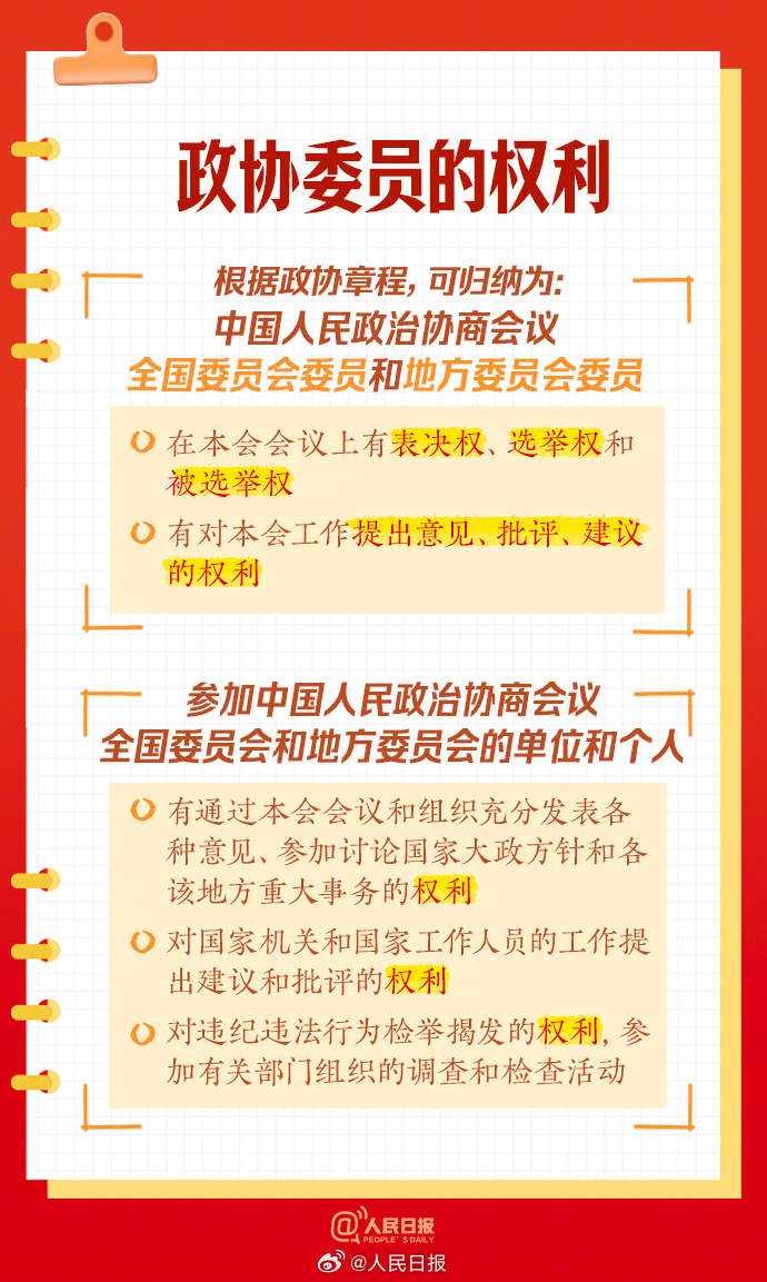 转发学习！9图了解政协知识点