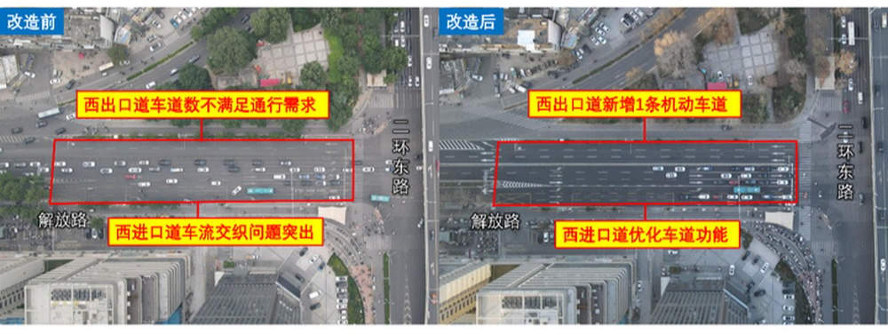 济南两大路口通行焕新：历山路东关大街路口疏缓左转积压，二环东路解放路路口破解车流交织难题