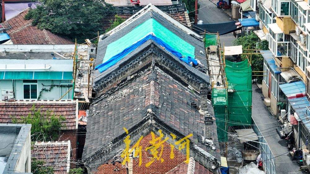 深藏在济南小区里的近百年历史名人故居修缮