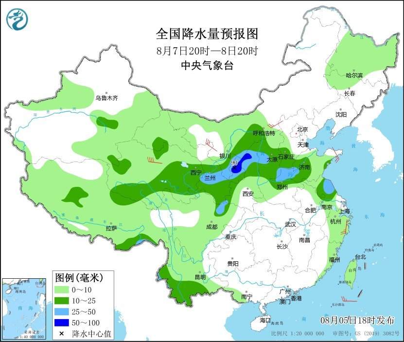 中央气象台：黄淮和东北地区等地有较强降雨 江淮及以南大部地区高温天气持续